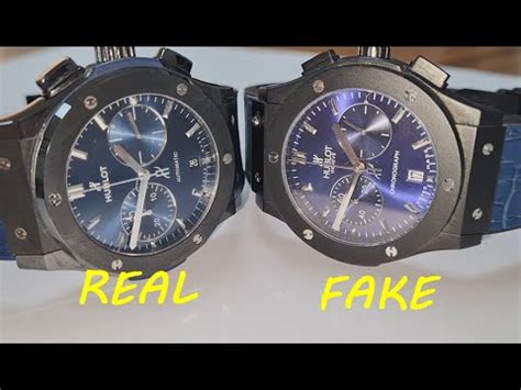 hublot classic fusion fake vs real